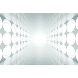 Fototapeta 3D Tunel – Geometryczna Abstrakcja z Głębią