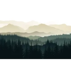 Fototapeta Góry – Panorama Górskiego Krajobrazu