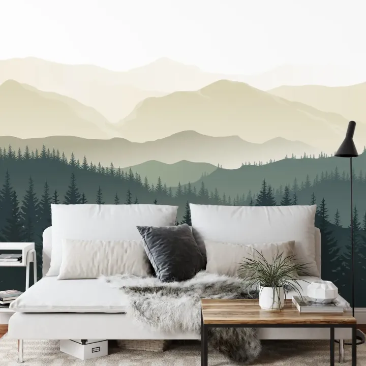 Fototapeta Góry – Panorama Górskiego Krajobrazu