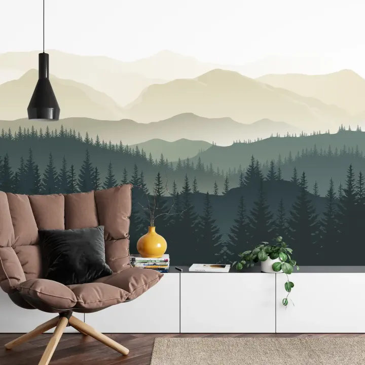 Fototapeta Góry – Panorama Górskiego Krajobrazu