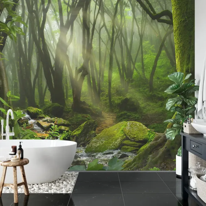 Fototapeta Las – Leśna Cisza i Relaks w Naturze