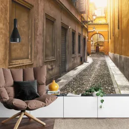 Fototapeta Uliczka Przejście – Architektura Miejska i Zabytkowa Ulica