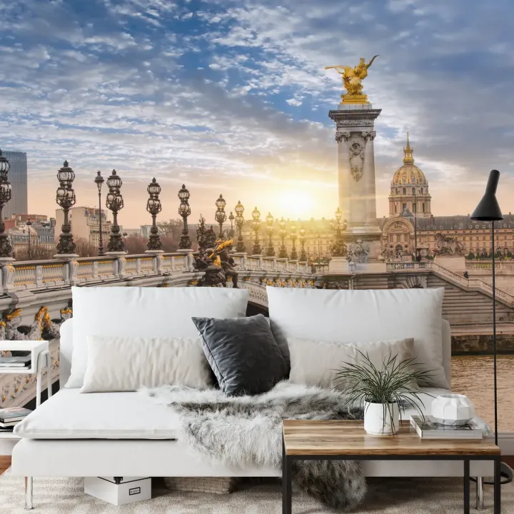 Fototapeta Paryż – Pont Alexandre III i Panorama Sekwany