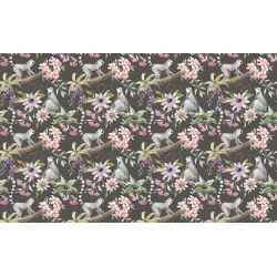 Fototapeta Lemury – Dzikie Lemury w Lesie Deszczowym Madagaskaru