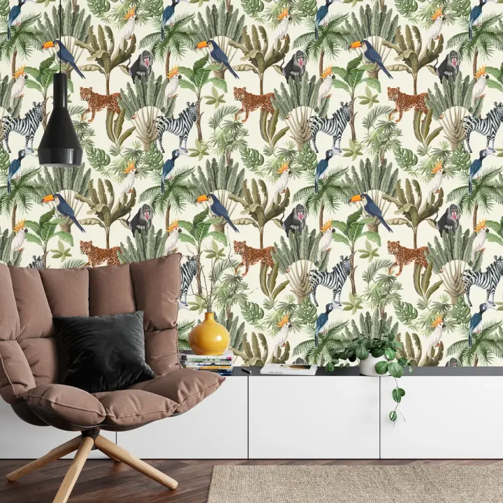Fototapeta Dzikie Zwierzęta – Egzotyczna Fauna Afrykańskiej Sawanny