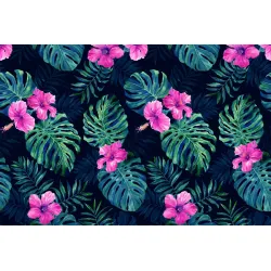 Fototapeta Liście Monstera – Tropikalny Las i Egzotyka Dżungli