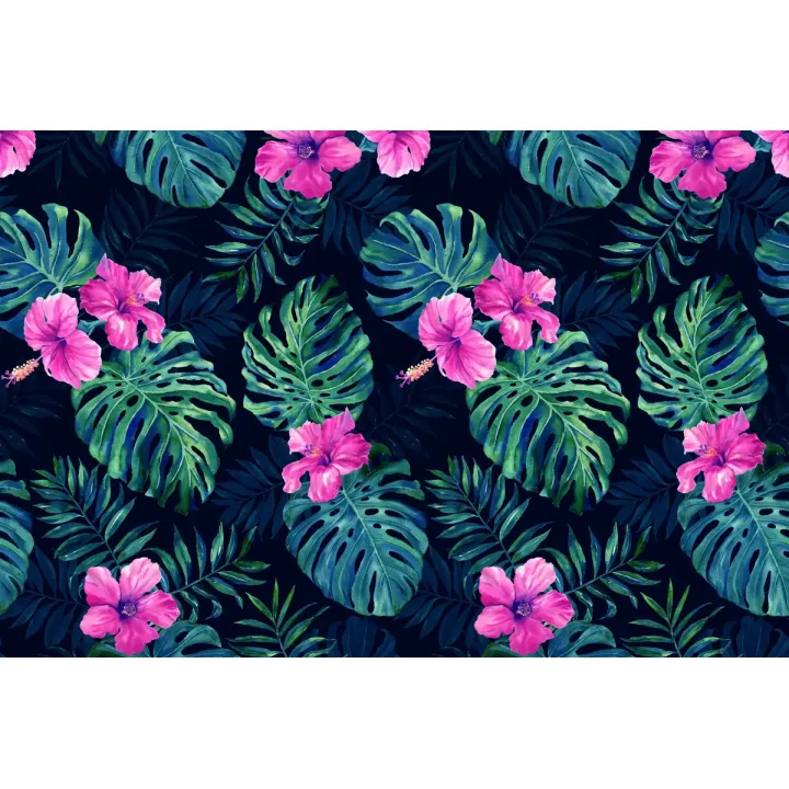 Fototapeta Liście Monstera – Tropikalny Las i Egzotyka Dżungli – produkt
