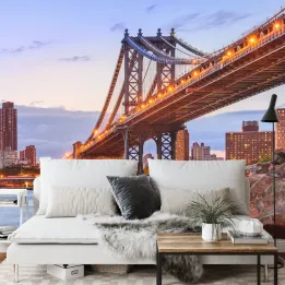 Fototapeta Manhattan Bridge – Skyline Nowego Jorku