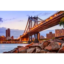 Fototapeta Manhattan Bridge – Skyline Nowego Jorku
