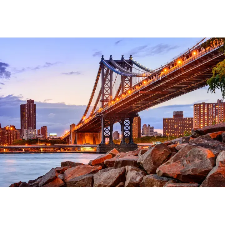 Fototapeta Manhattan Bridge – Skyline Nowego Jorku – produkt