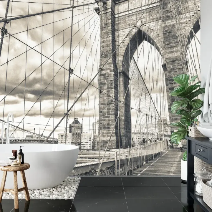 Fototapeta Most Brookliński – Skyline Nowego Jorku i Manhattanu
