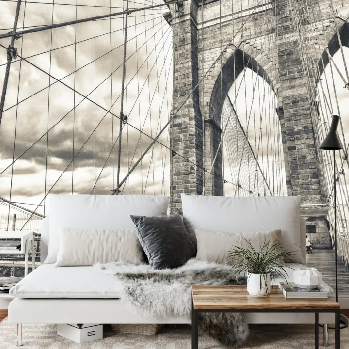 Fototapeta Most Brookliński – Skyline Nowego Jorku i Manhattanu