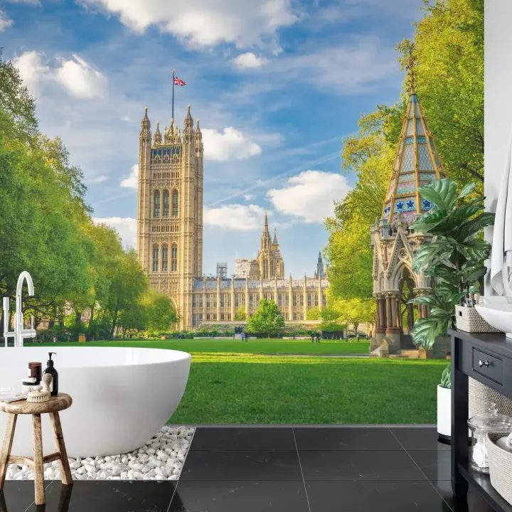 Fototapeta Opactwo Westminister – Gotycka Architektura Londynu