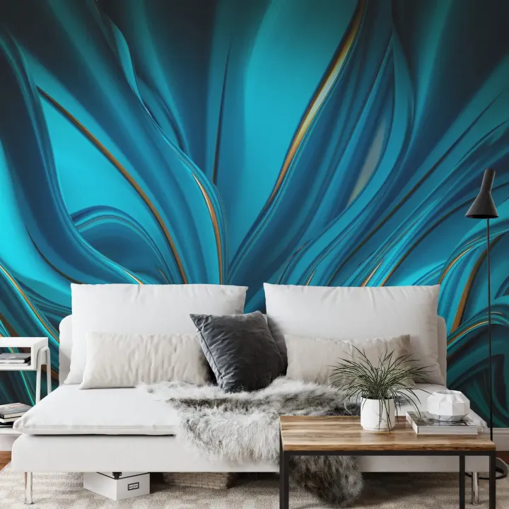 Fototapeta Abstrakcja Geometryczna – Nowoczesny Design 3D