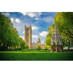 Fototapeta Opactwo Westminister – Gotycka Architektura Londynu