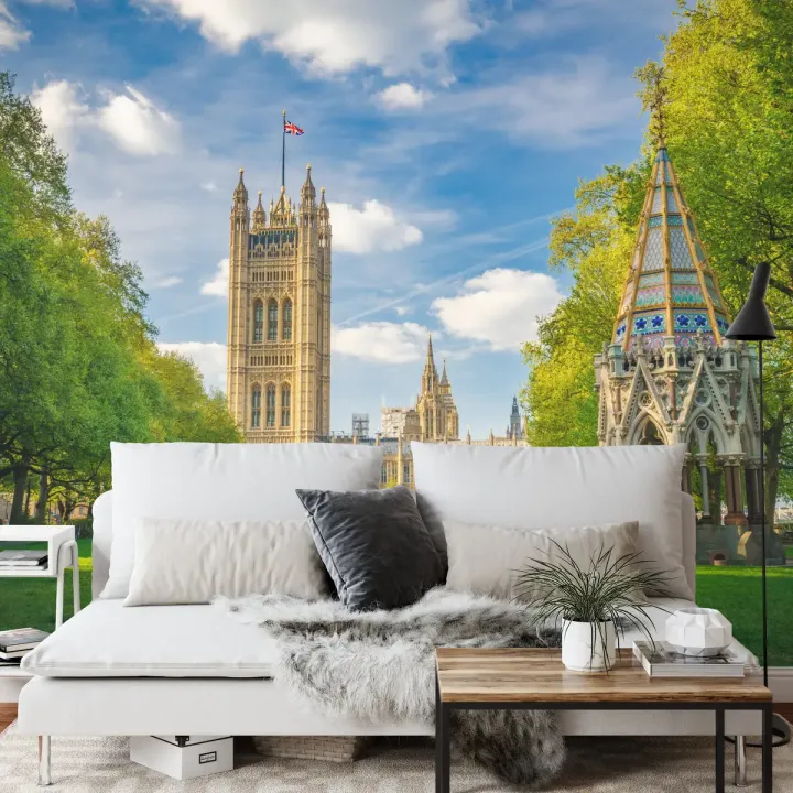 Fototapeta Opactwo Westminister – Gotycka Architektura Londynu