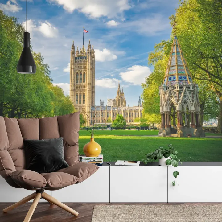 Fototapeta Opactwo Westminister – Gotycka Architektura Londynu