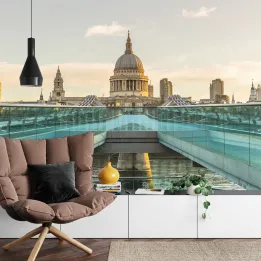 Fototapeta Katedra w Londynie – Architektura Miejska i Skyline Metropolii