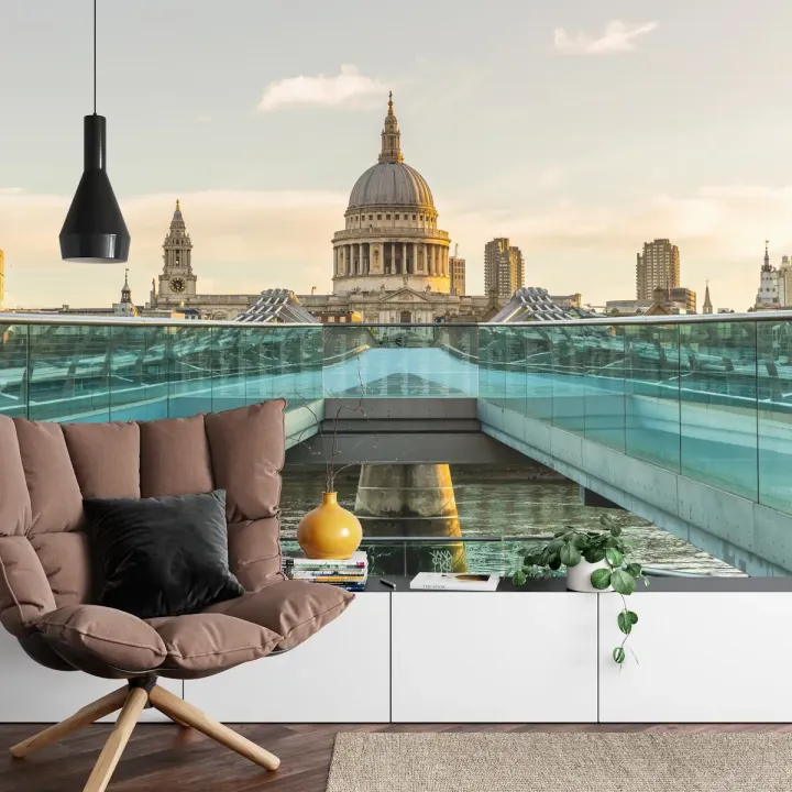 Fototapeta Katedra w Londynie – Architektura Miejska i Skyline Metropolii