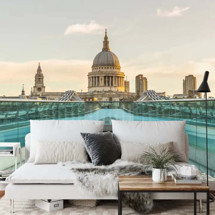 Fototapeta Katedra w Londynie – Architektura Miejska i Skyline Metropolii