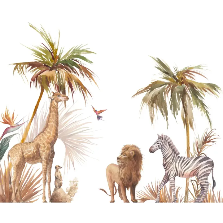 Fototapeta Zwierzątka Z Safari – Dzika Przyroda Afrykańskiej Sawanny – produkt