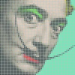 Fototapeta Kwadratowa Ikona Salvador – Abstrakcja i Sztuka Współczesna