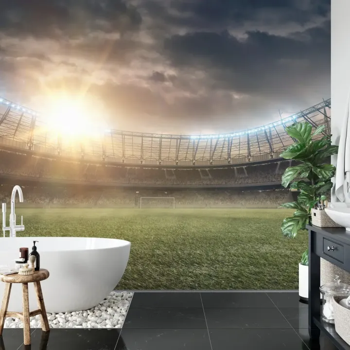 Fototapeta Boisko Stadion – Atmosfera Sportowego Meczu