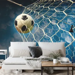 Fototapeta Sport – Piłka Nożna i Dynamika Stadionu