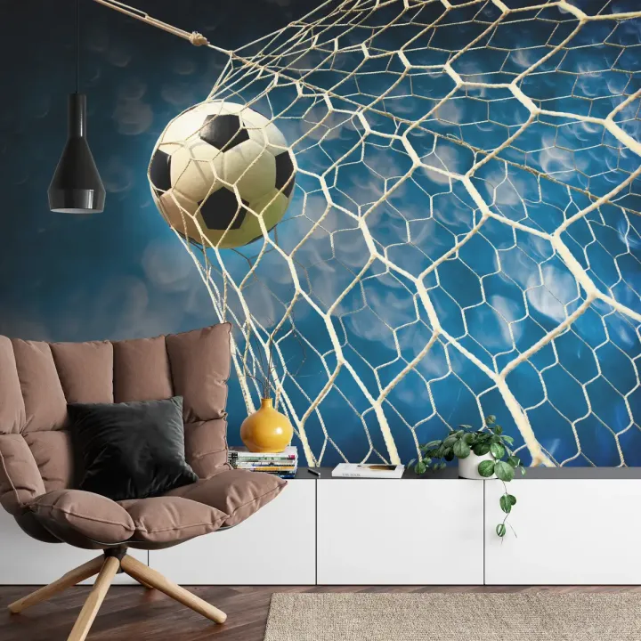 Fototapeta Sport – Piłka Nożna i Dynamika Stadionu
