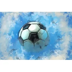 Fototapeta Sport – Piłka Nożna w Dynamice i Energii