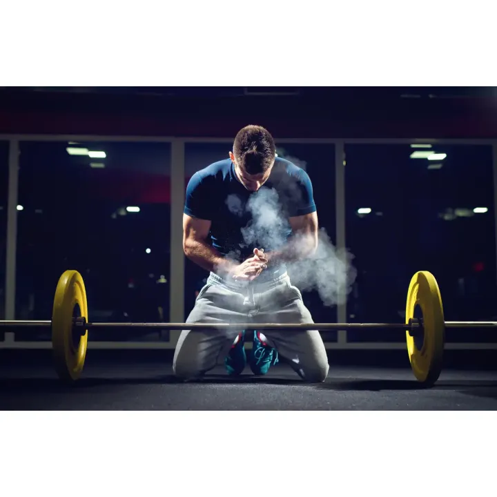 Fototapeta Sztangista – Motywacja Sportowa na Siłownię – produkt