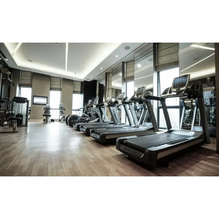 Fototapeta Nowoczesny Klub Fitness – Siłownia i Trening Biegowy – produkt