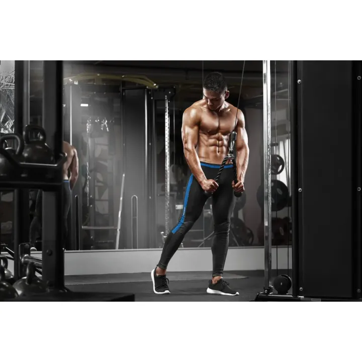 Fototapeta Muskularny Mężczyzna – Motywacja na Siłownię i Fitness – produkt