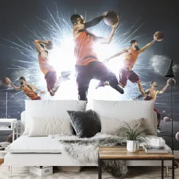 Fototapeta Uliczna Koszykówka – Energia Streetballu i Sportów Miejskich
