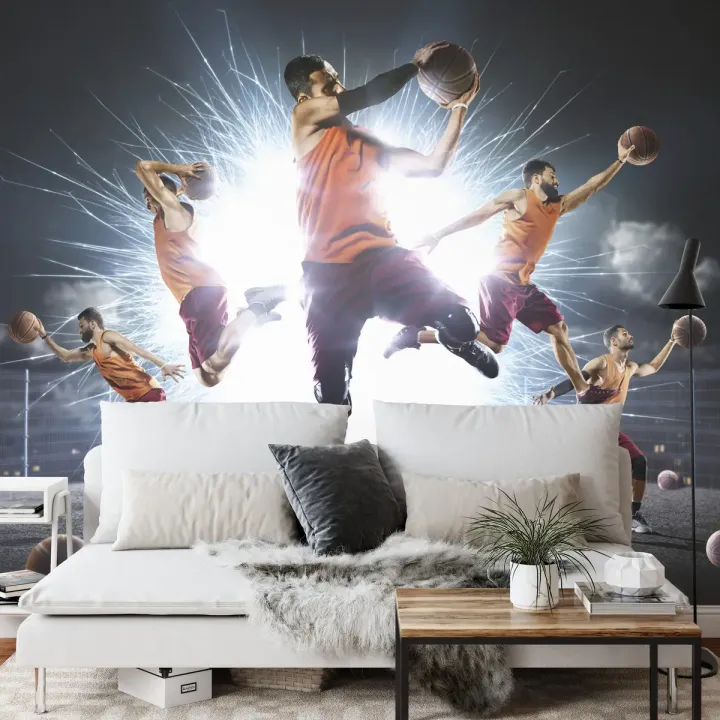 Fototapeta Uliczna Koszykówka – Energia Streetballu i Sportów Miejskich