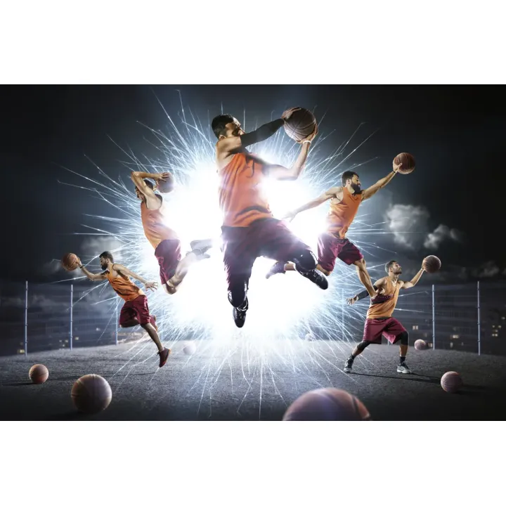 Fototapeta Uliczna Koszykówka – Energia Streetballu i Sportów Miejskich – produkt