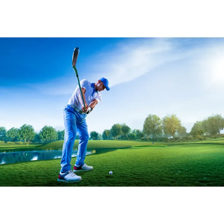 Fototapeta Golfista – Sport i Rekreacja na Polu Golfowym – produkt