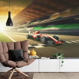 Fototapeta Bolid F1 – Adrenalina Wyścigów na Torze