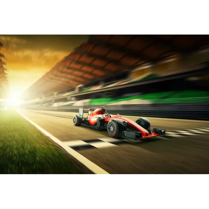 Fototapeta Bolid F1 – Adrenalina Wyścigów na Torze – produkt