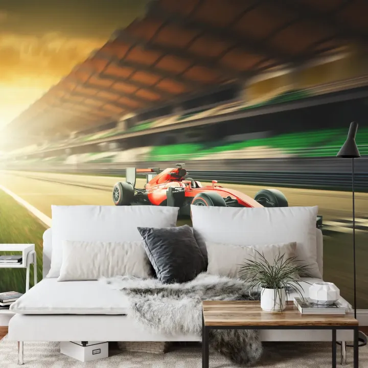 Fototapeta Bolid F1 – Adrenalina Wyścigów na Torze