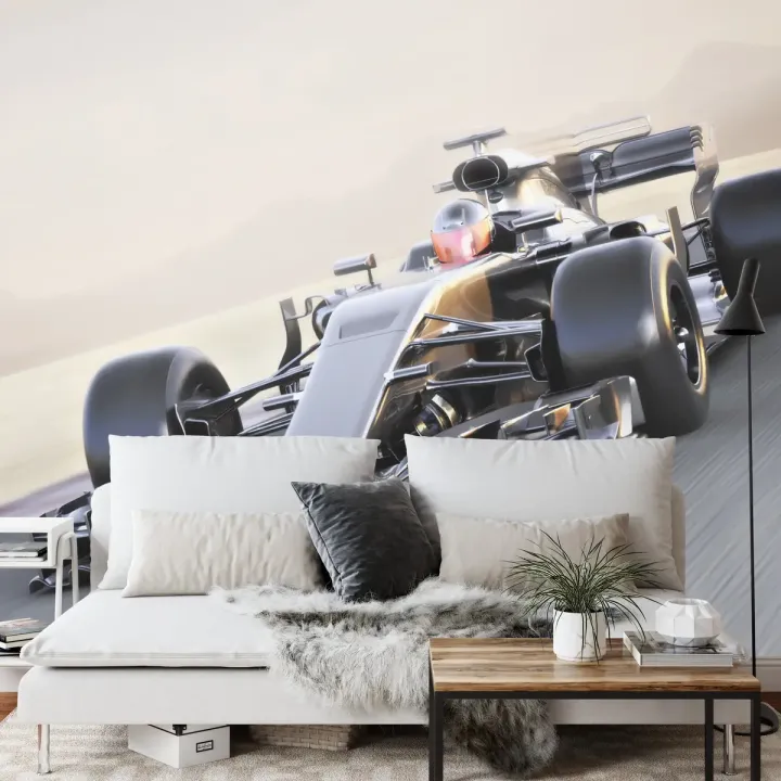 Fototapeta Bolid F1 W Ruchu – Adrenalina Wyścigów Formuły 1