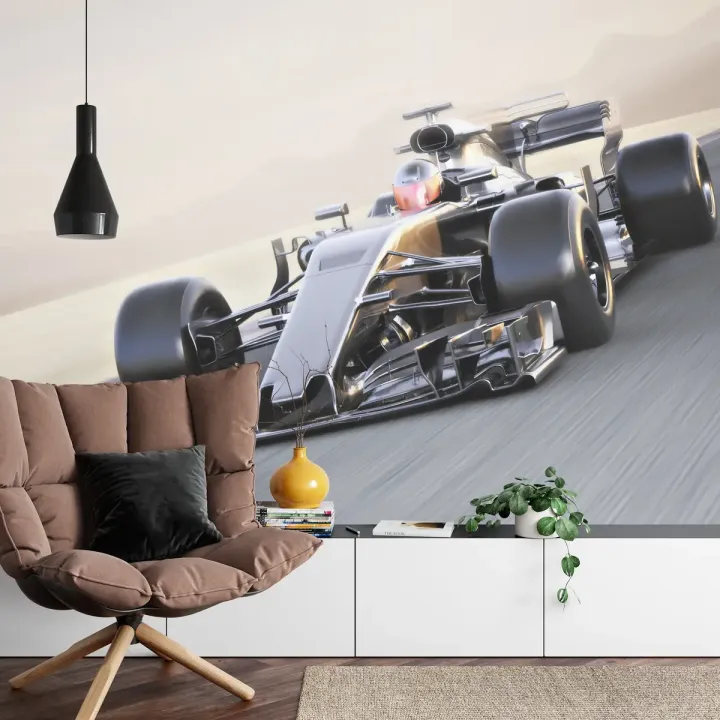 Fototapeta Bolid F1 W Ruchu – Adrenalina Wyścigów Formuły 1