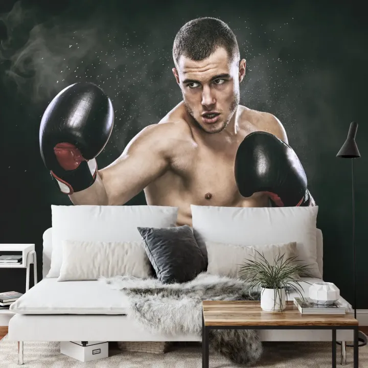Fototapeta Bokser Muay Thai – Dynamika Sportów Walki