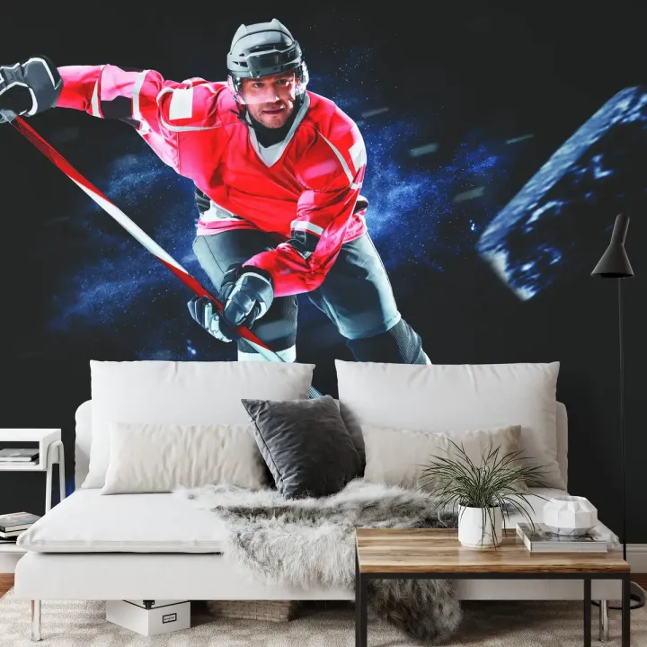 Fototapeta Hokej – Dynamika Sportu na Lodowej Arenie