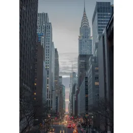 Plakat Widok Na Ulicę 42 – Manhattan i Architektura Nowego Jorku – produkt