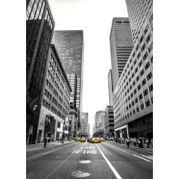 Plakat Nowy Jork – Żółte Taksówki na Manhattanie – produkt