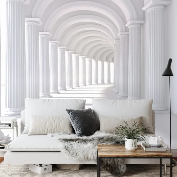 Fototapeta Tunel Kolumny – Architektura Klasyczna i Renesans