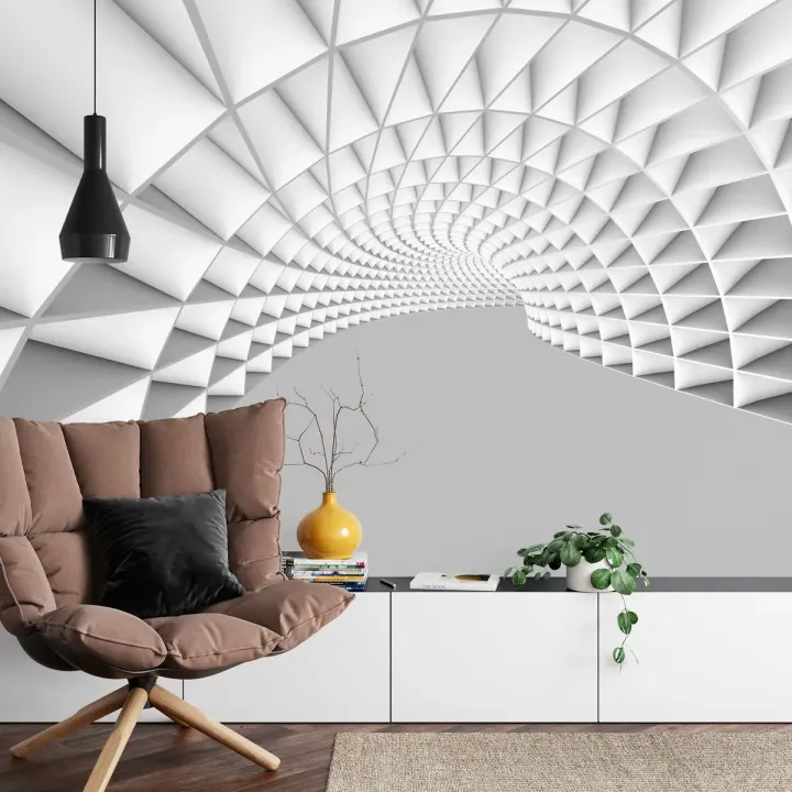 Fototapeta Tunel – Abstrakcyjna Głębia Przestrzeni