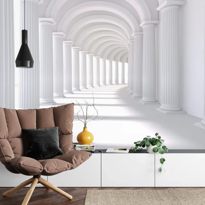 Fototapeta Tunel Kolumny – Architektura Klasyczna i Renesans