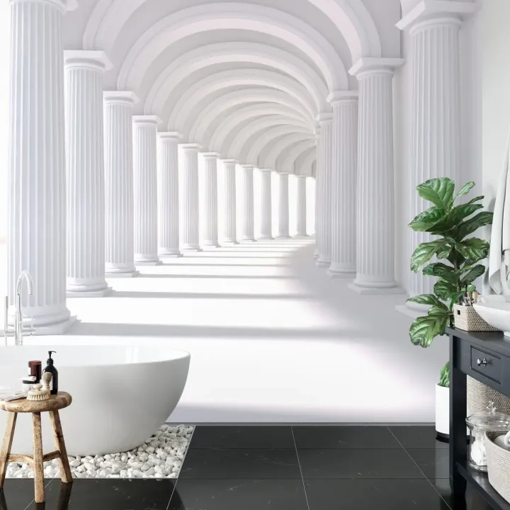 Fototapeta Tunel Kolumny – Architektura Klasyczna i Renesans